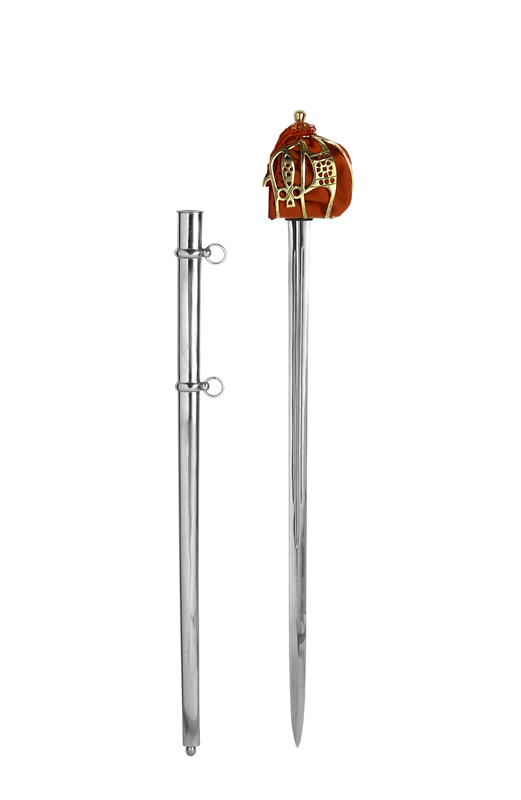 Scottish Brass Basket Hilt Sword